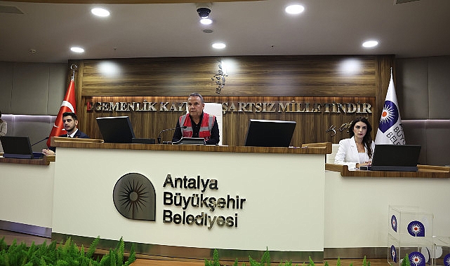 Antalya Büyükşehir Belediye Meclisi yeni görev süresinin ilk toplantısını gerçekleştirdi – GÜNDEM
