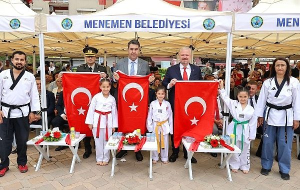 19 Mayıs Atatürk'ü Anma, Gençlik ve Spor Bayramı Menemen'de tören ve etkinliklerle kutlandı – GÜNDEM