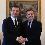 Atina Belediye Başkanı Haris Dukas Ekrem İmamoğlu'na tebrik ziyareti – GÜNDEM