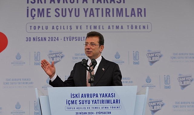 Il presidente dell'İBB Ekrem İmamoğlu ha aperto e gettato le basi degli investimenti dell'İSKİ che risolvono e risolveranno i problemi dell'acqua potabile nei distretti della parte europea – AGENDA