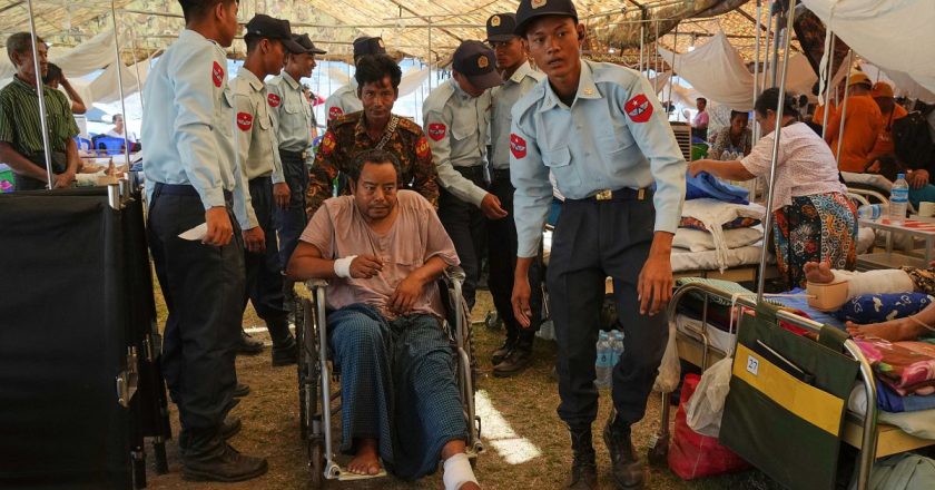 Video. Myanmar’da depremin ardından sağlık krizi: Sahra hastaneleri kuruldu