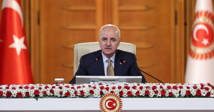 TBMM Başkanı Numan Kurtulmuş’tan soykırımcı İsrail’e karşı birlik mesajı
