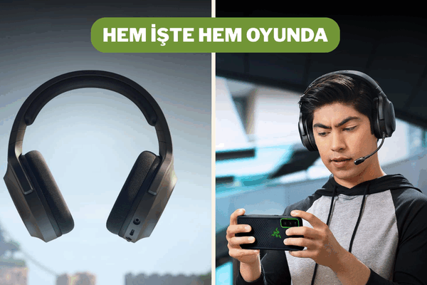 Net ses, sıfır gecikme, maksimum konfor: Razer kulaklık bugün için indirimde