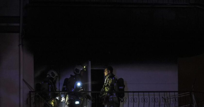 Başkentte korkunç anlar: Gece yarısı apartmanda patlama sesi!