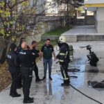 Çorum’da motosiklet yangını, 9 kişiyi hastaneye kaldırdı